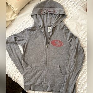 Victoria Secret Pink NFL 49ers Hoodie
